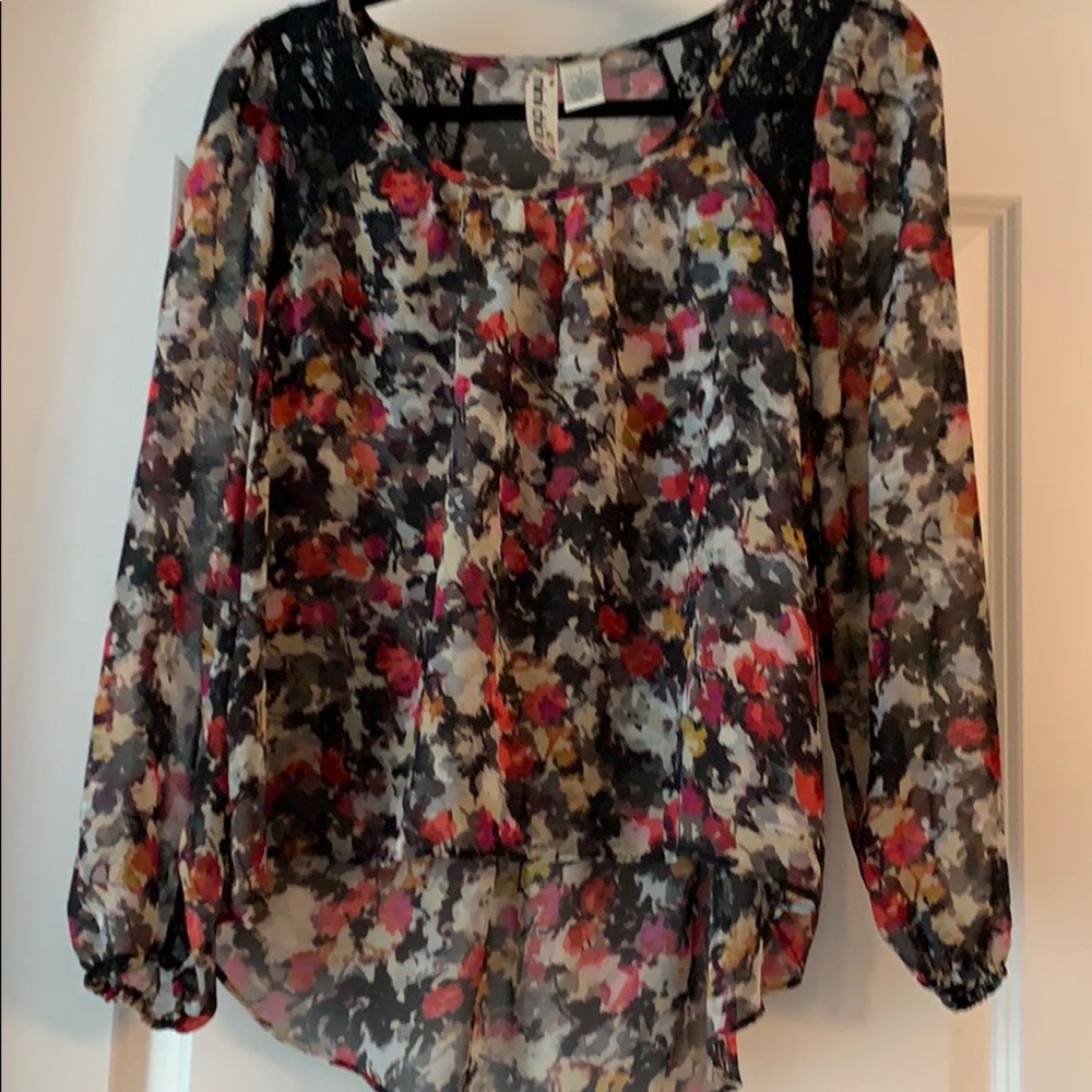 Nordstrom Mimi Chica Floral Blouse